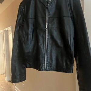 Wilsons Leather Women's Classic Black Jacket